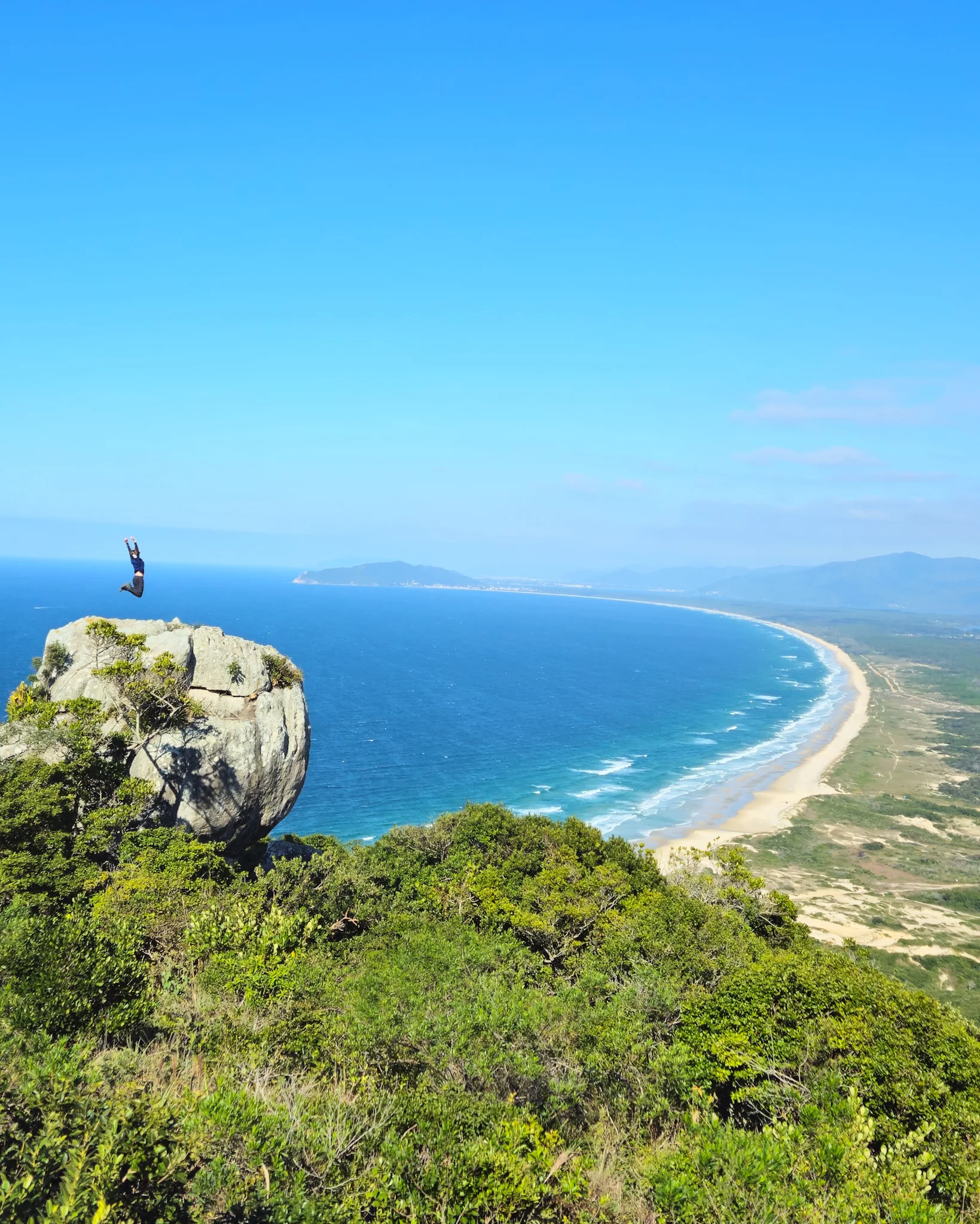 Trilha Morro das Aranhas + Pedra do Marimbondo - Florianópolis